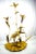 Italian Golden Brass Crane or Heron and Flower Floor Lamp from Cittone Oggi, 1960s For Sale - Image 3 of 5