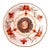 Little Relics No. 25 Original Mixed Media Assemblage Cameo on Vintage Porcelain Saucer by Dorothy Art For Sale