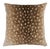 Schumacher Axis Velvet 22" Pillow in Fawn For Sale