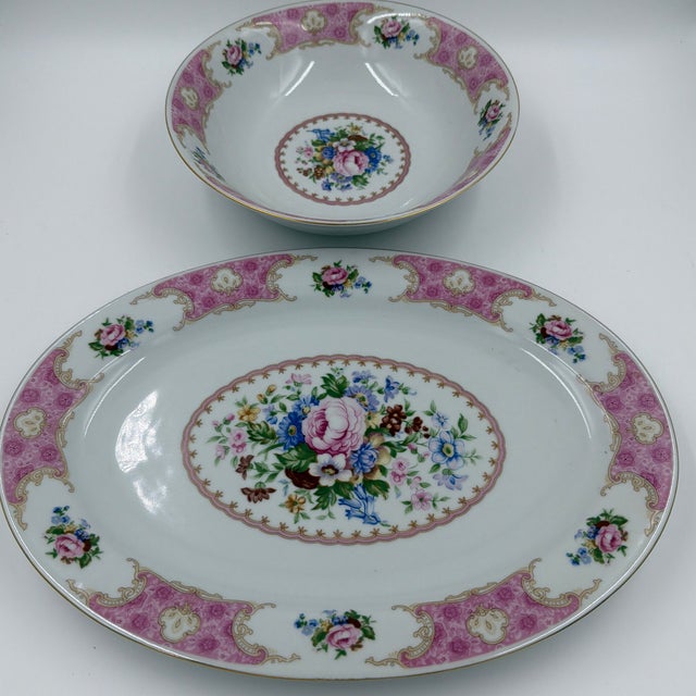 1990s Remington Red Sea Fine China Set With 12 Place Settings - 67 Piece For Sale - Image 11 of 12