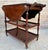 1960s 1960s Spanish Wooden Bar Cart With Folding Leaves and Three Tiers For Sale - Image 5 of 9