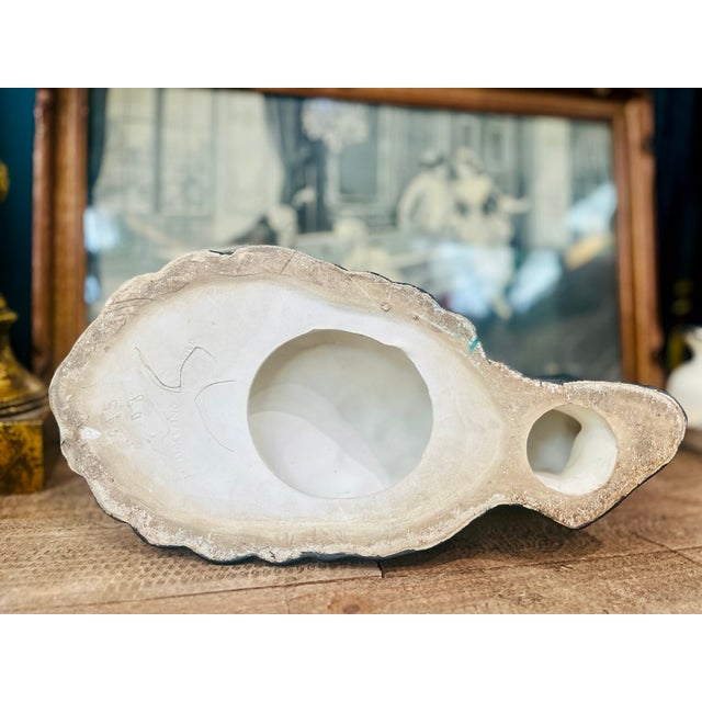 Vintage 1960s Mid-Century Modern Holland Mold Ceramic Peacock For Sale - Image 11 of 12