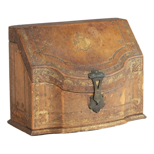 Vintage Stationery Box in Pine, 1950 For Sale