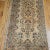 Mid 20th Century Vintage Persian Kerman Runner, Handwoven Allover Floral Pattern, Ivory & Blue, 3’ X 12’ For Sale - Image 5 of 10