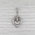 0.20ctw Diamond Pink Tourmaline Pendant 14k Rose White Gold For Sale In Greensboro - Image 6 of 6