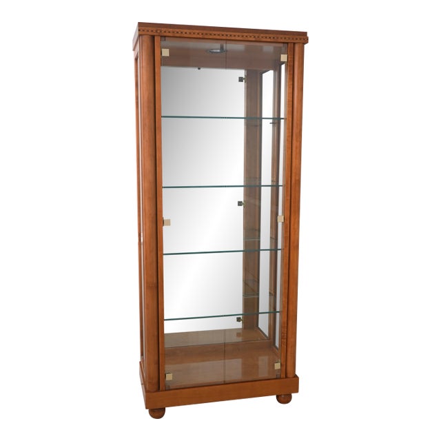 Hickory White Genesis Collection Biedermeier Curio Cabinet For Sale