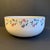 1980s 1980s Bernarda of Portugal White Mixing Bowl With Floral Motif For Sale - Image 5 of 8