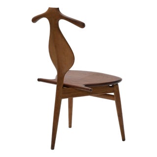 Hans J. Wegner Valet Chair, Oak & Teak, Mid-Century Modern, 1953 For Sale