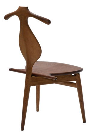 Hans J. Wegner Valet Chair, Oak & Teak, Mid-Century Modern, 1953