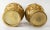 Pair Chinoiserie Hollywood Regency Gold Vases For Sale - Image 10 of 13