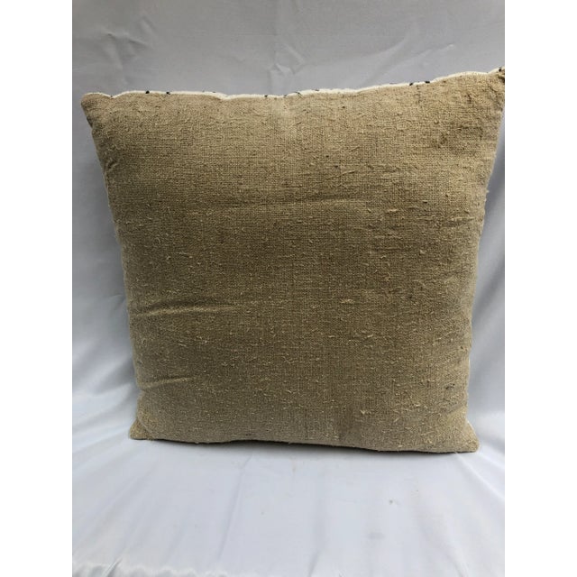 2010s African Mud Cloth Custom Euro Size Pillow For Sale - Image 5 of 7