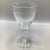 1950s Morgantown "Eton" Water/Wine Goblets Cut Ball Stem, With Cross Hatch Band -Set of 6 Crystal Glasses For Sale - Image 5 of 13