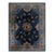 1920s Navy Dragon Classic Greek Key Antique Chinese Peking Wool Rug 7' 3"x 9' 8" For Sale