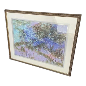 Framed Impressionist Oil Painting
