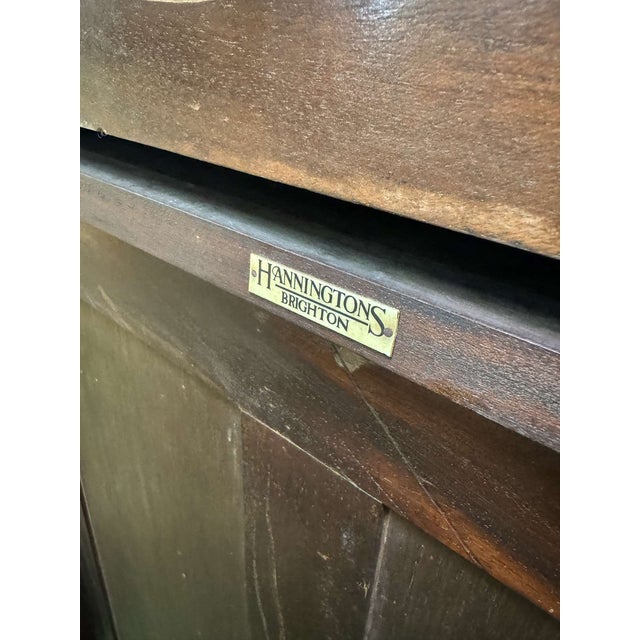 English Writing Desk in Walnut Burl, 1930s For Sale - Image 13 of 18