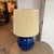 Blue Late 20th Century Celestial Ceramic Globe Table Lamp For Sale - Image 8 of 12