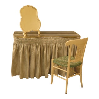 Hollywood Regency Style Vanity Set-Set of 3 For Sale