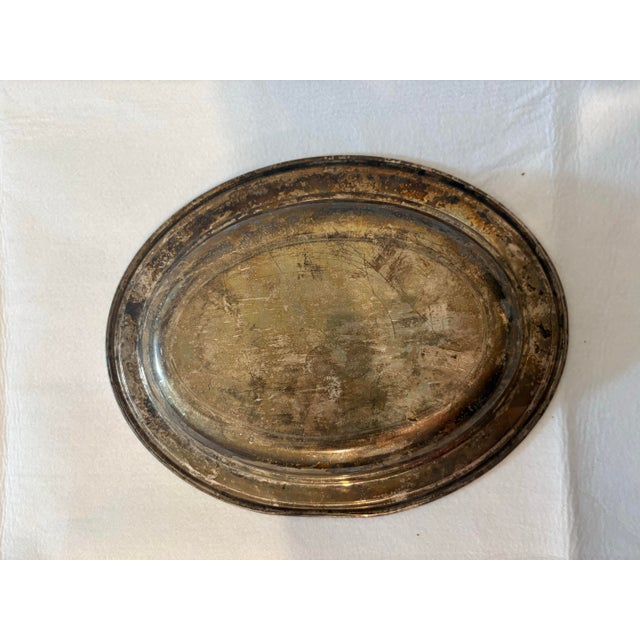 Silver Platters- A Pair "Eales 1779" For Sale - Image 4 of 8