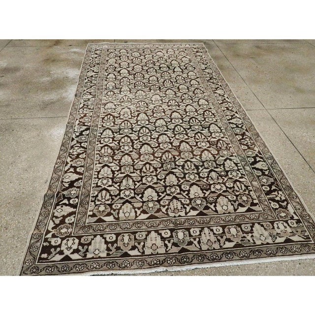 Galerie Shabab Collection Early 20th Century Persian Malayer Rug For Sale - Image 4 of 9