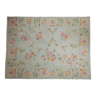 Vintage Chainstitch Carpet - 8'8" X 11'7" For Sale