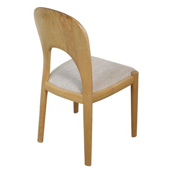 Wood Light Oak Chairs by Niels Koefoed for Koefoeds Møbelfabrik, Set of 4 For Sale - Image 7 of 16