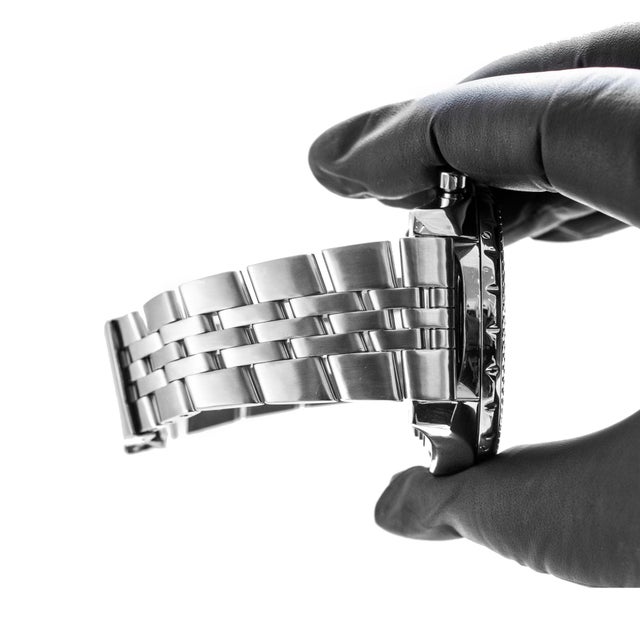 Breitling Bentley Motors 49mm A25362 Chronograph Black Stainless Steel Watch For Sale - Image 9 of 11