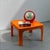 French Model 1872 Low Table in Orange Plastic by Gilac, 1970s For Sale - Image 4 of 18
