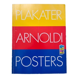 1985 80s Per Arnoldi Posters Book Vintage Plakater Danish Design Art Lithography For Sale