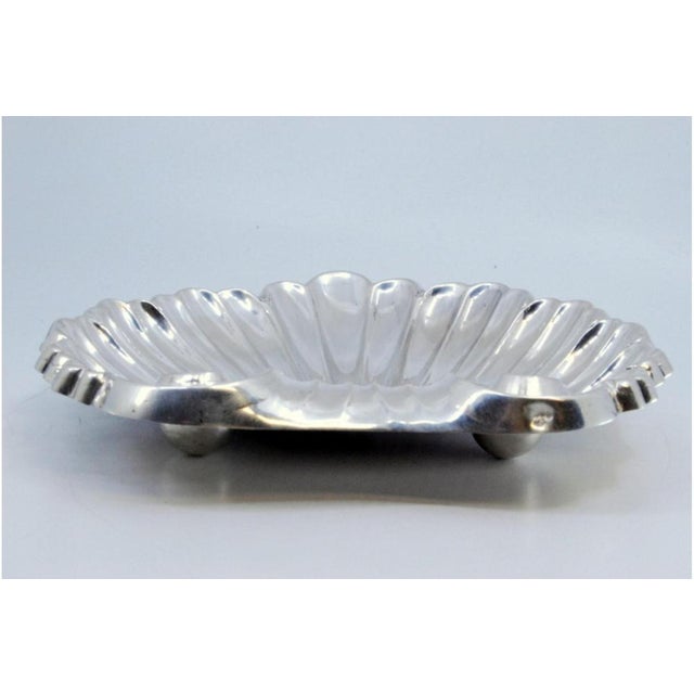 Silver Ticket Booth in the Shape of a Shell For Sale - Image 4 of 7