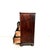 Wood Campaign Secretary Chest of Drawers, 19th Century English For Sale - Image 7 of 11