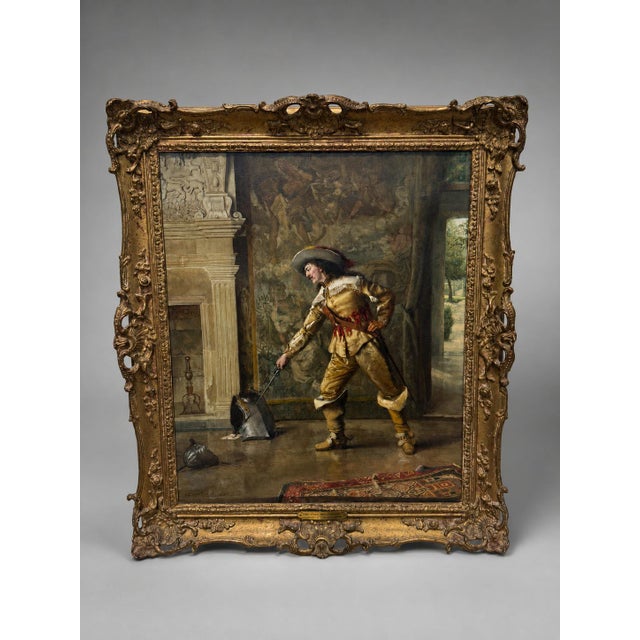 John Evans Eccles (British, 19th Century) "The Disappointed Lover" C. 1884 For Sale - Image 4 of 14