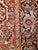 Early 1900s Persian Heriz Rug, Hand-Knotted Wool, Geometric Design, Red & Navy, 6x10 For Sale - Image 10 of 14