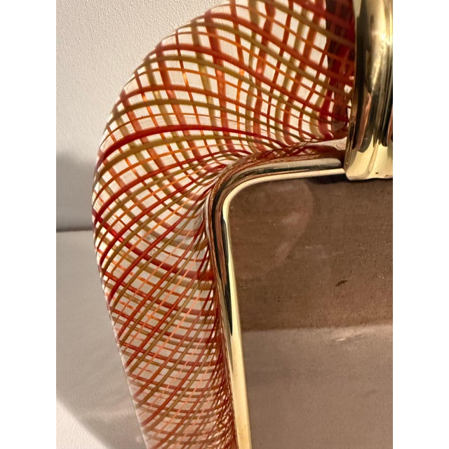 Photo Frame in Red Filigree Murano Glass by Paolo Venini, 2000 For Sale - Image 15 of 18