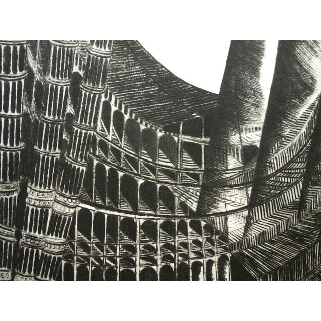 Modern Hélène Csech, Aurore, Original Engraving For Sale - Image 3 of 6