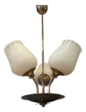 Three-Armed Chandelier by Stockman Orno, 1950s