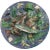 19th Century Victor Barbizet Majolica Palissy Fishs Wall Platter For Sale