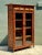 Vintage Tortoise Bamboo and Glass Cabinet For Sale - Image 9 of 12