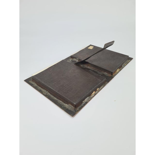 Brutalist Brutalist Pressed Copper Frame, 1970s For Sale - Image 3 of 12