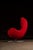Vintage After-Arne Jacobsen “Egg” Chair in Red Upholstery For Sale In Chicago - Image 6 of 8