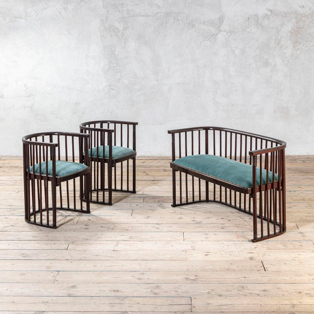 Wooden Chairs from Josef Hoffmann, 1909, Set of 2 For Sale - Image 6 of 7