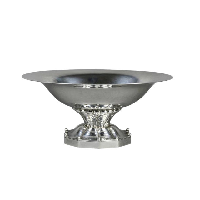 Georg Jensen Sterling Candy Dish For Sale