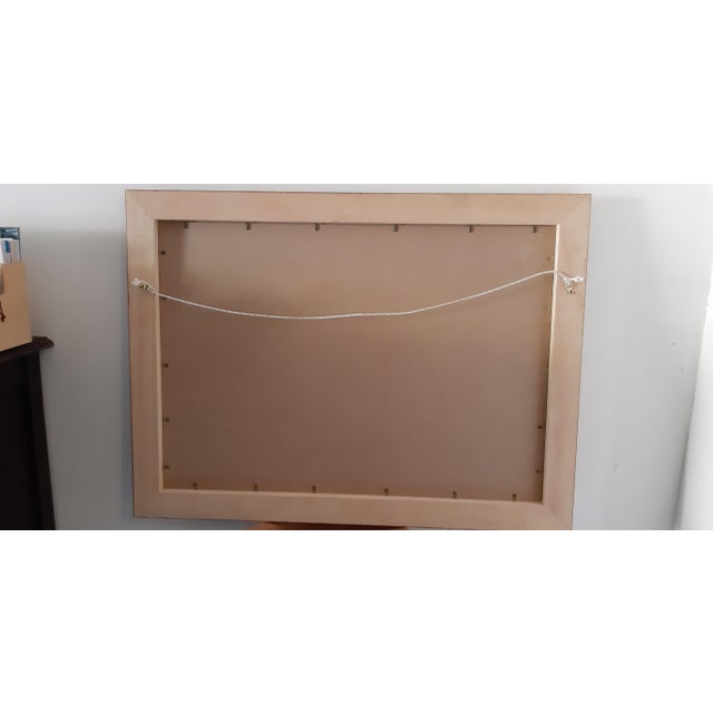 1970s Framed Poster of a Woman, 1970s For Sale - Image 5 of 11