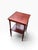 Vintage Mahogany Two-Tier Side Table With Gallery Top For Sale - Image 4 of 9