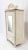 French Armoire with Mirror, 1900s For Sale - Image 4 of 8