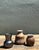 Vintage Original Studio a Pottery Trio of Small Vases For Sale - Image 11 of 12