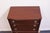 Huntley Furniture Solid Mahogany Traditional Duncan Phyfe Style 34" Chest of Drawers 1850 For Sale - Image 9 of 14