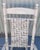 19thc Oyster Painted Wooden Rocking Chair For Sale In Los Angeles - Image 6 of 9
