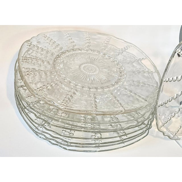 Coastal Vintage Coastal Starburst Plates- Set of Ten For Sale - Image 3 of 8