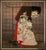 1920s Vintage Japanese Two Panel Kimono Screen For Sale - Image 11 of 11