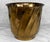 Rococo Vintage Traditional Brass Ribbed Jardiniere Planter - 12" For Sale - Image 3 of 9